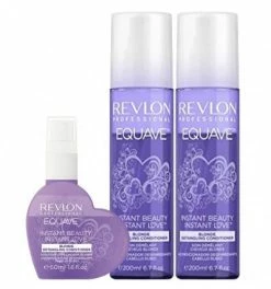 Grosses soldes 👏 Duo Soins Démêlant Equave Cheveux Blonds Revlon - Un Format Voyage Offert 🧨