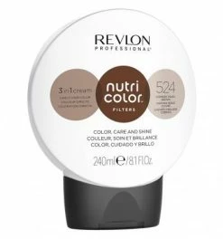 Grosses soldes ⭐ Nutri Color 524 Châtain Perlé Cuivré Revlon 240ml 🛒